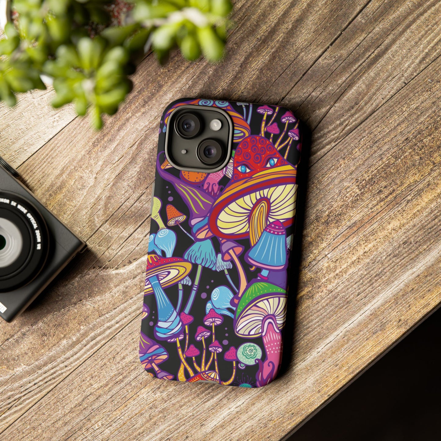 Bold Mushroom Protective Phone Case