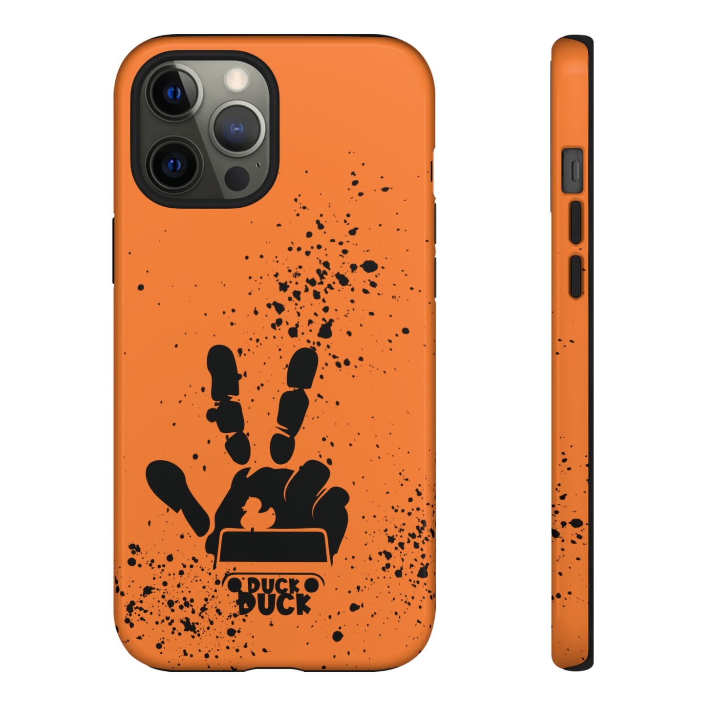 Duck Duck Orange Protective Phone Case for IPhone, Samsung and Google Phones