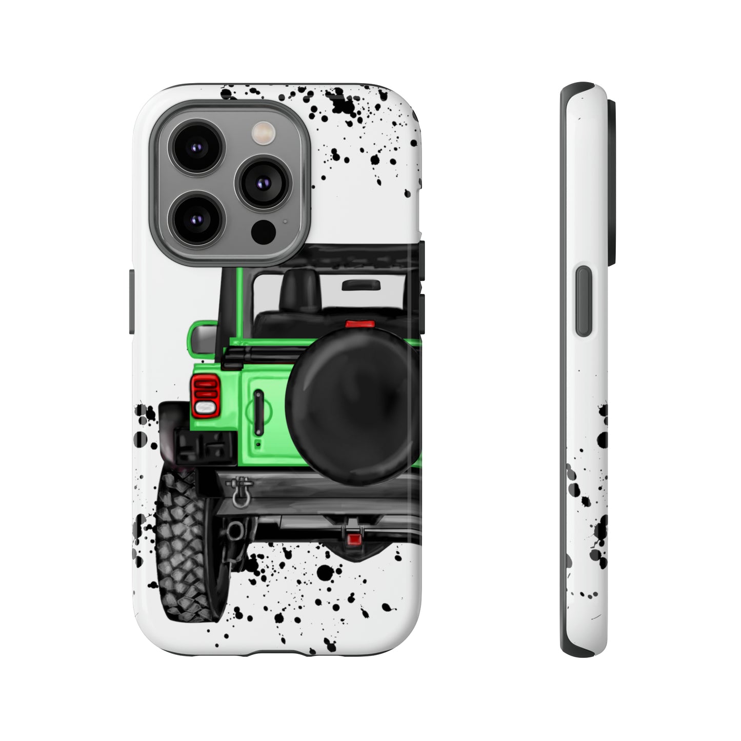 Off Road Life Green Protective Case for Iphone, Google and Samsung