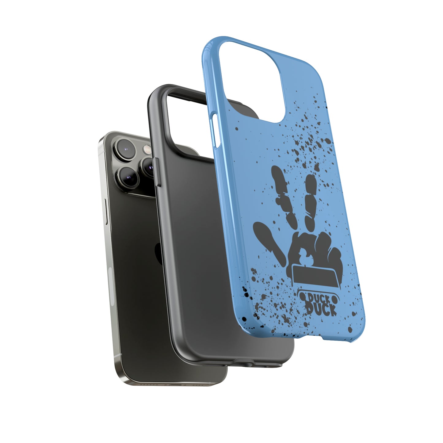 Duck Duck Blue Protective Phone Case for IPhone, Samsung and Google Phones