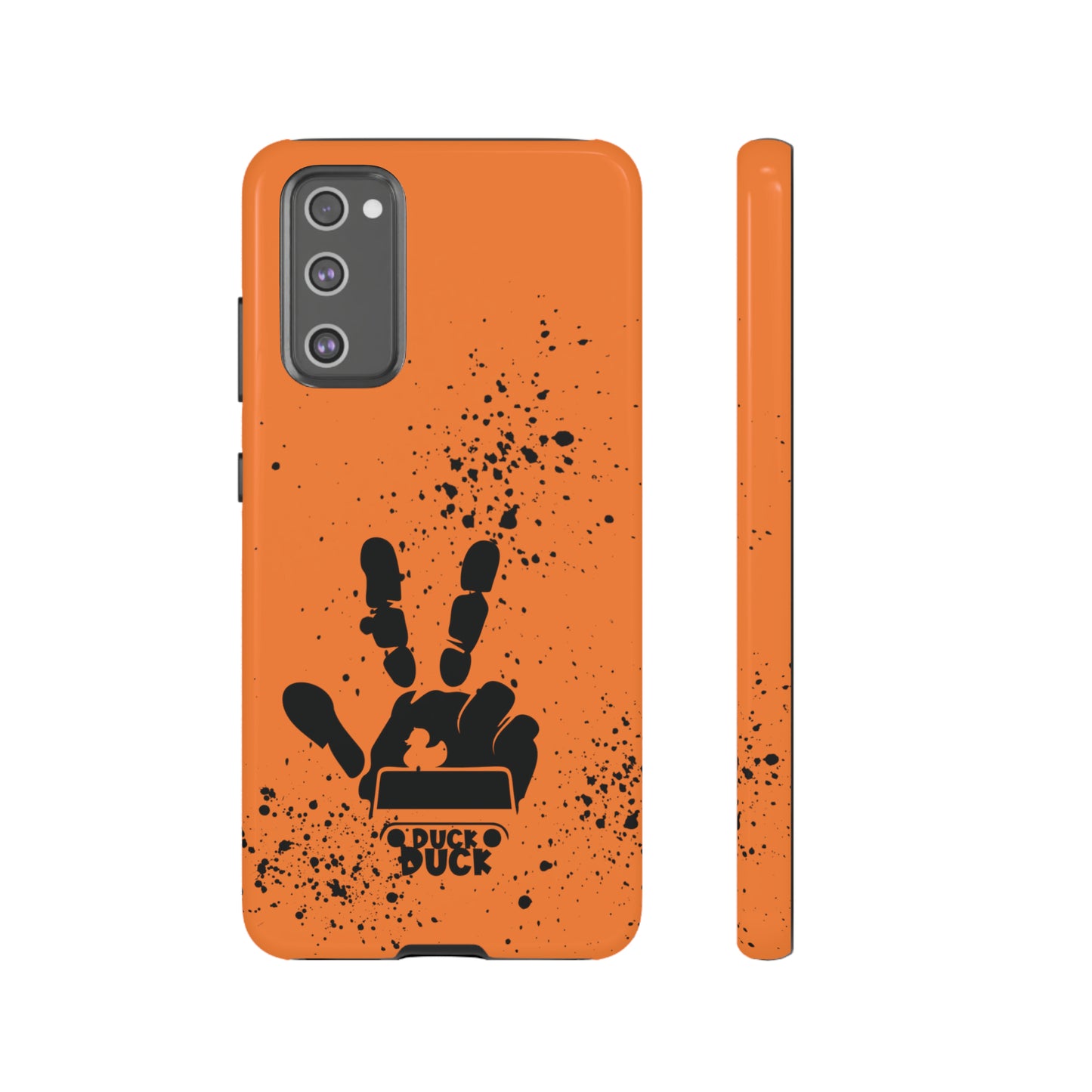 Duck Duck Orange Protective Phone Case for IPhone, Samsung and Google Phones