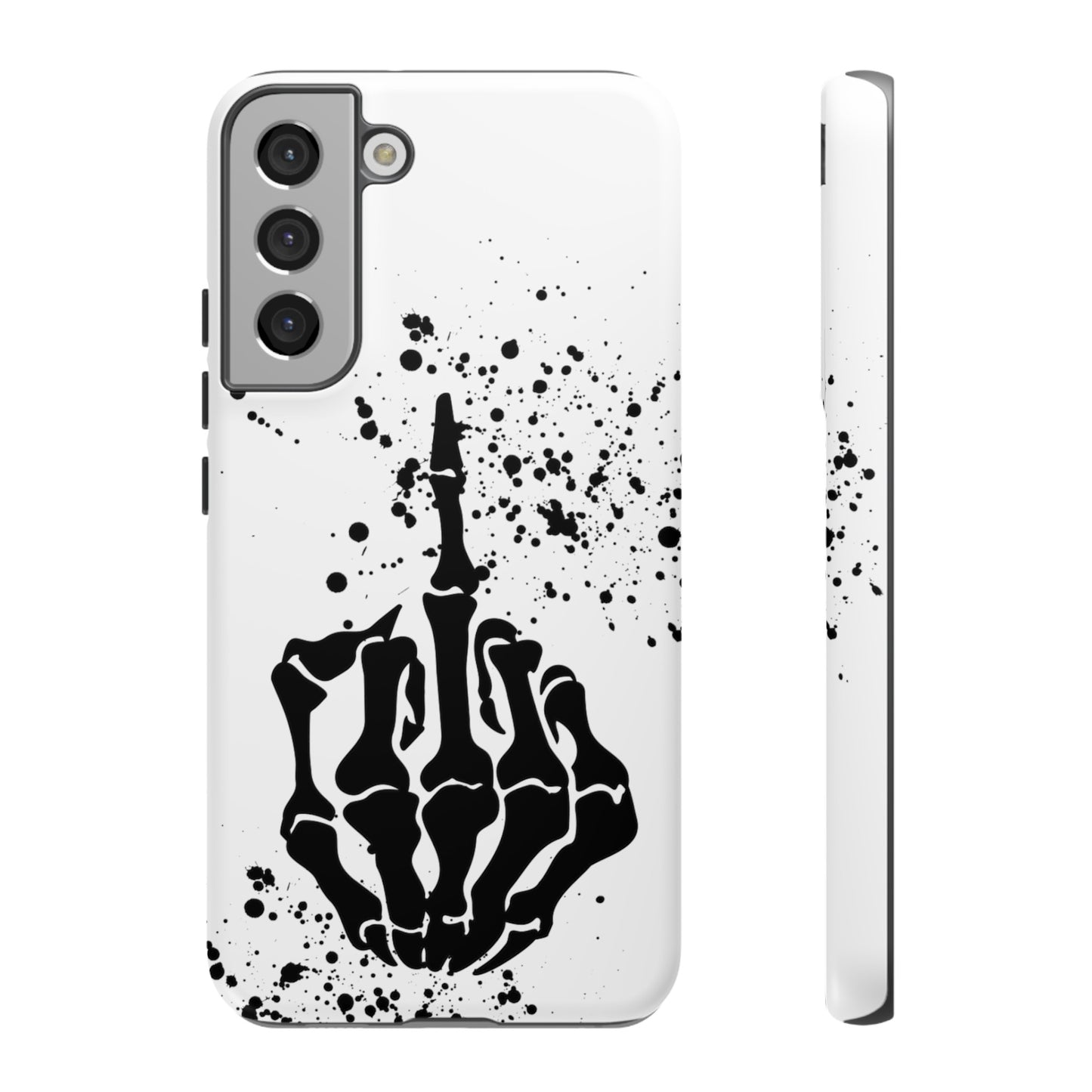 Skeleton, Finger Protective Case for Iphone, a Google and Samsung phones