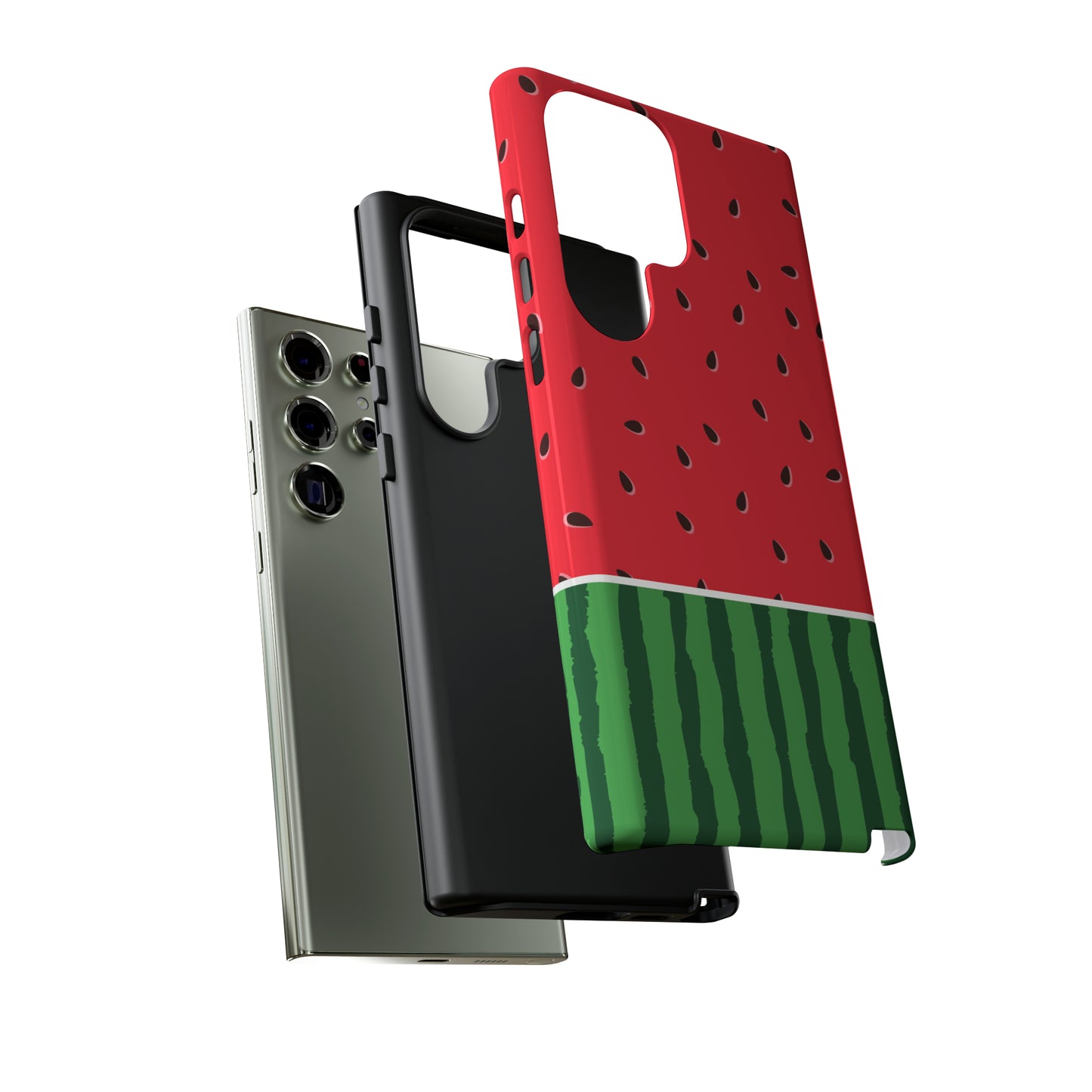 Adorable Watermelon Protective Phone Case for Google, Iphone, and Samsung Phone Cases