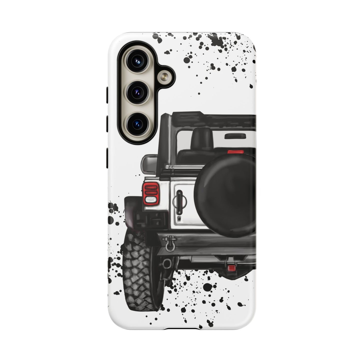 Off Road Life White Protective Case for Iphone, Google and Samsung