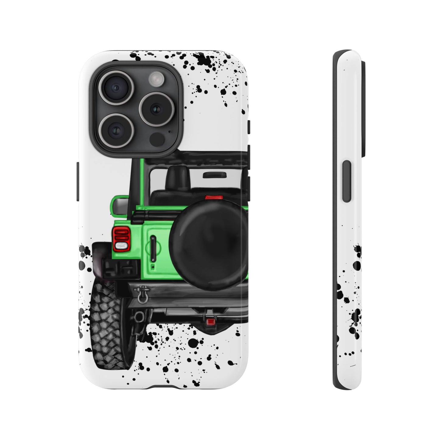 Off Road Life Green Protective Case for Iphone, Google and Samsung