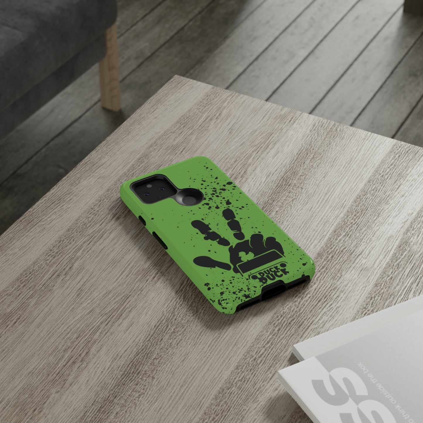 Duck Duck Green Protective Phone Case for IPhone, Samsung and Google Phones