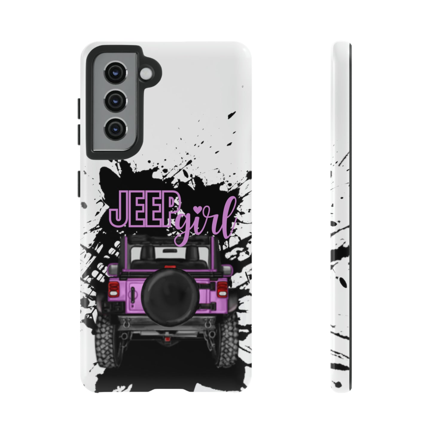 Off Road Girl Pink Tough Cases