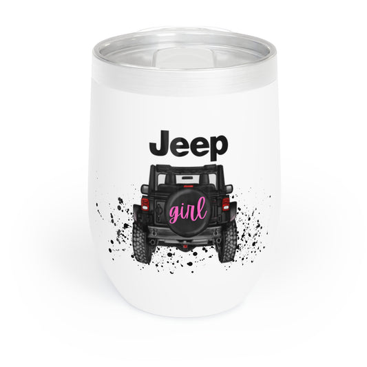 Off Road Girl Chill Wine Tumbler