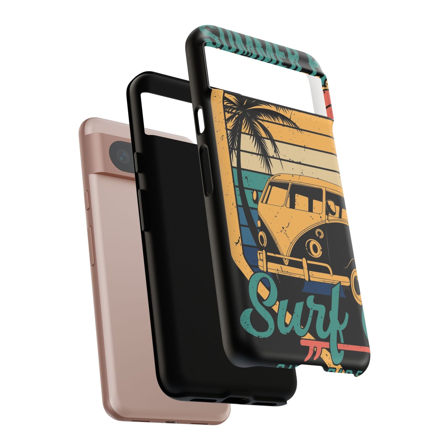Retro Van Surf Summer Protective Phone Case