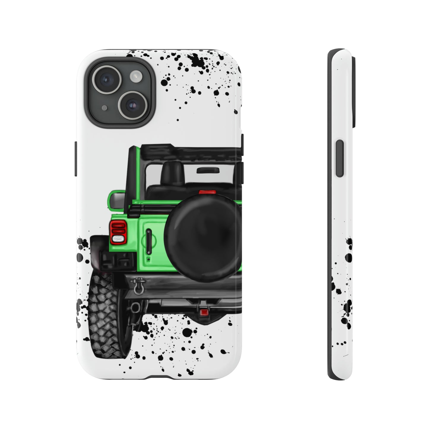 Off Road Life Green Protective Case for Iphone, Google and Samsung