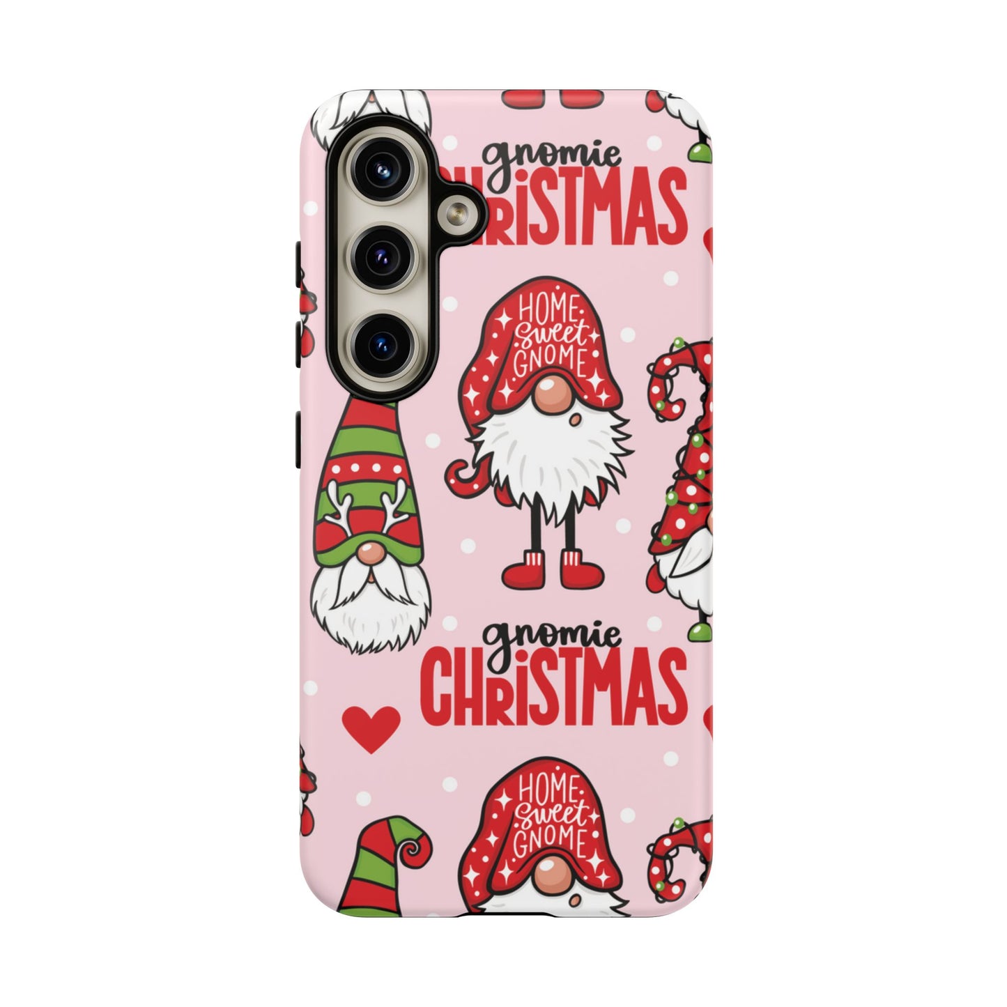Gnomie Christmas Wrangler Protective Phone Case for Iphone, Samsung and Google Phones