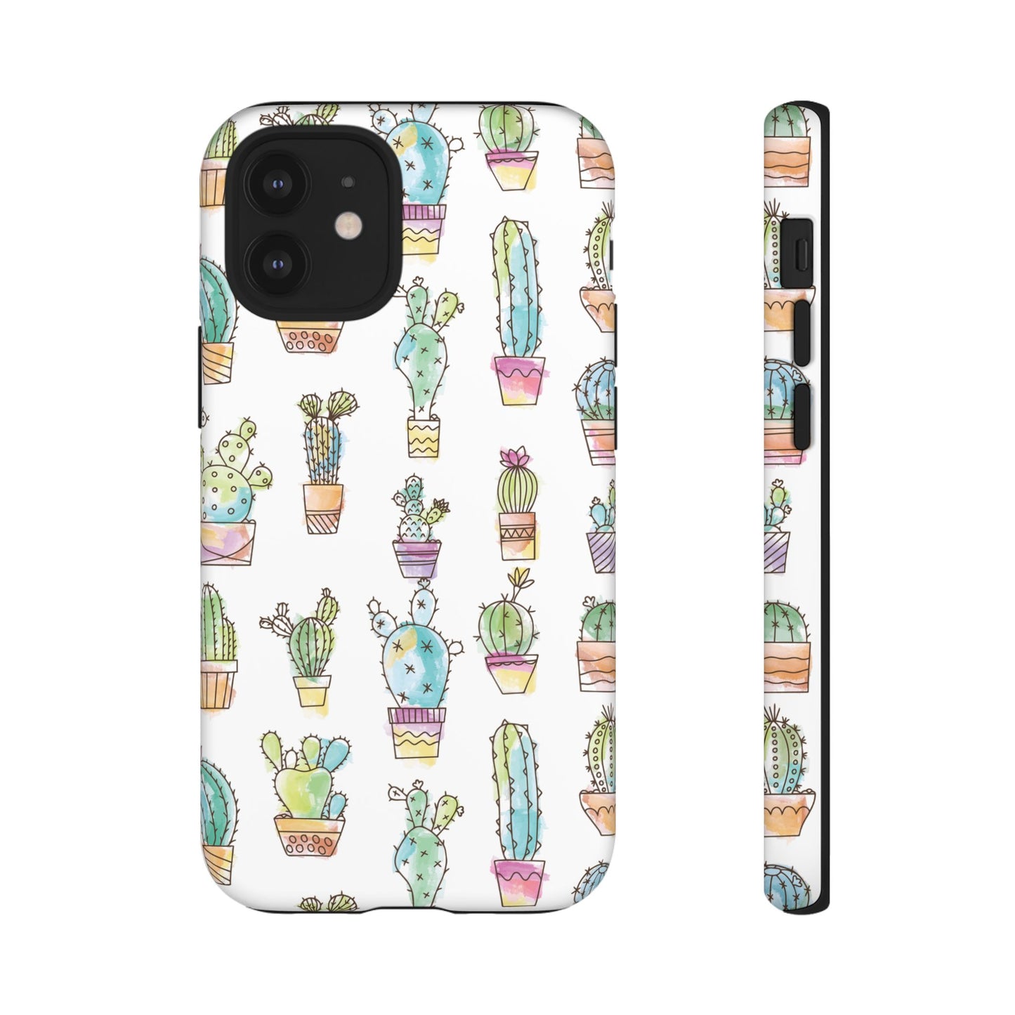 Pastel Cactus Love Phone Case