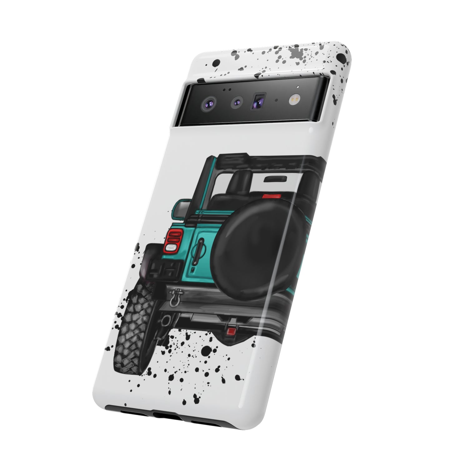 Off Road Life Turquoise Protective Case for Iphone, Google and Samsung