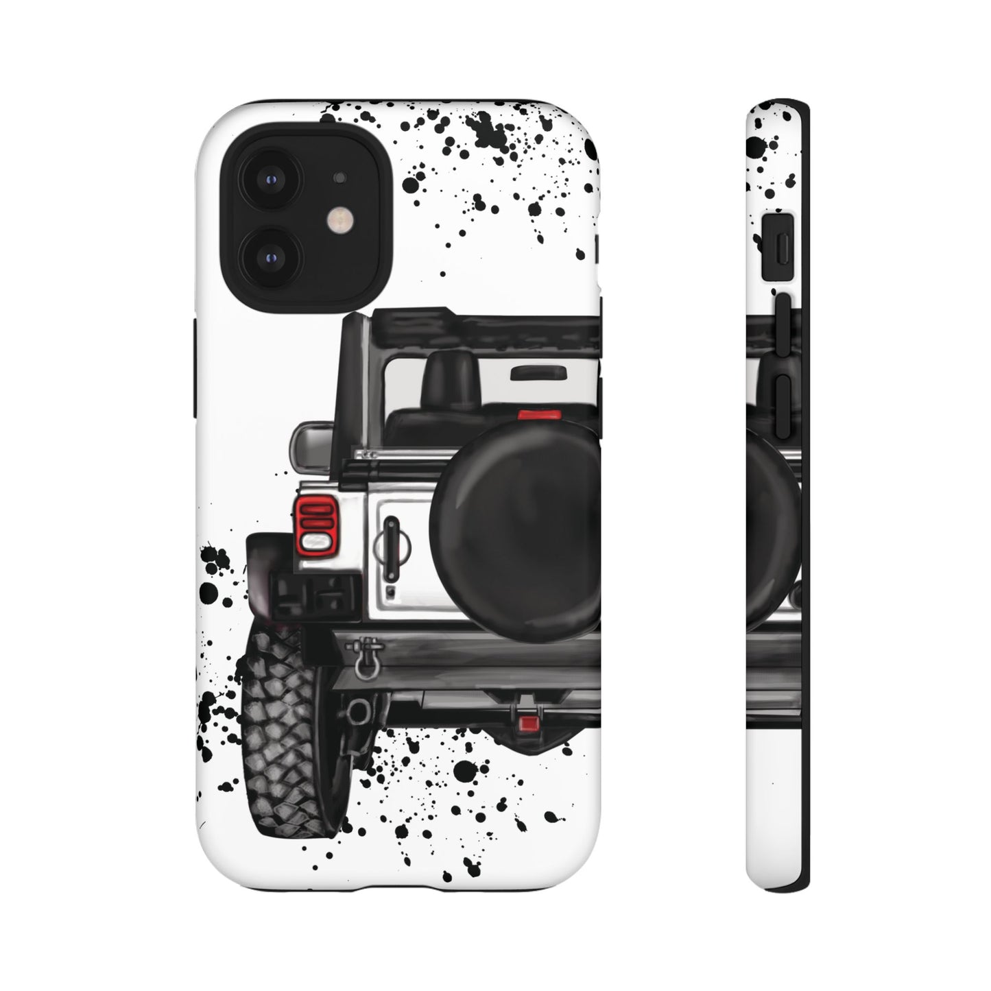 Off Road Life White Protective Case for Iphone, Google and Samsung