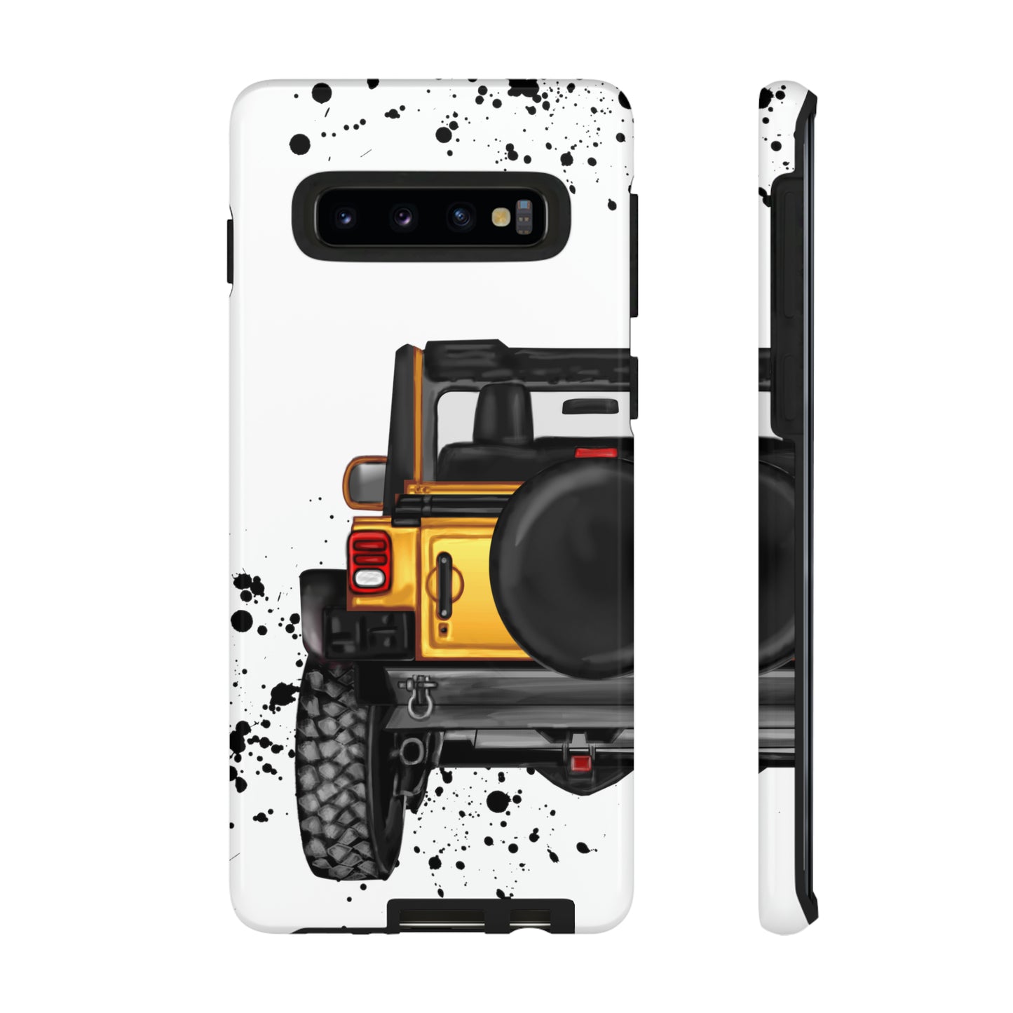 Off Road Life Yellow Protective Case for Iphone, Google and Samsung