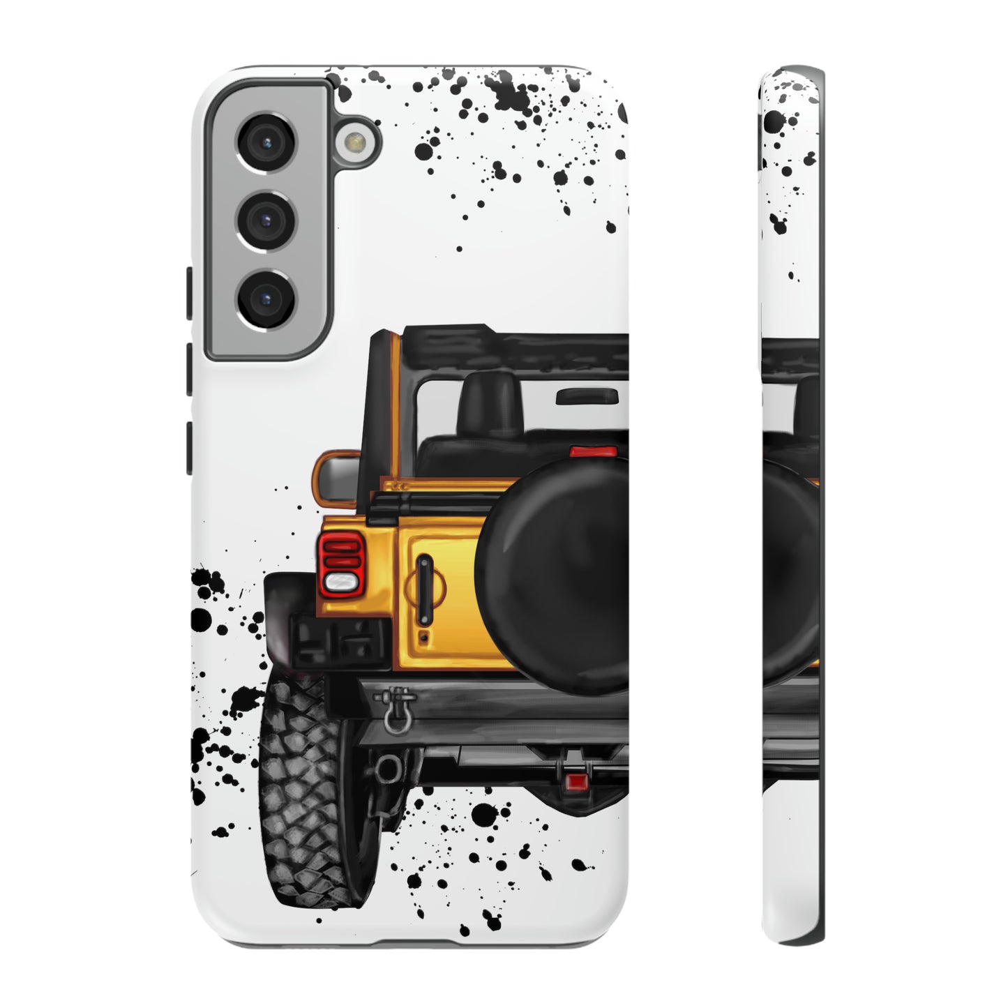 Off Road Life Yellow Protective Case for Iphone, Google and Samsung