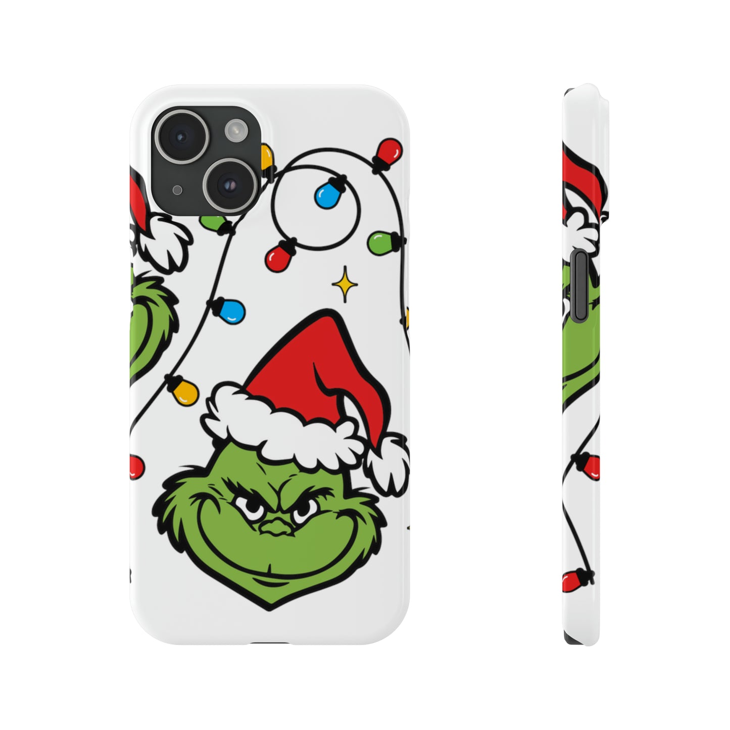 Grinchmas Lights Slim Phone Case for Iphone