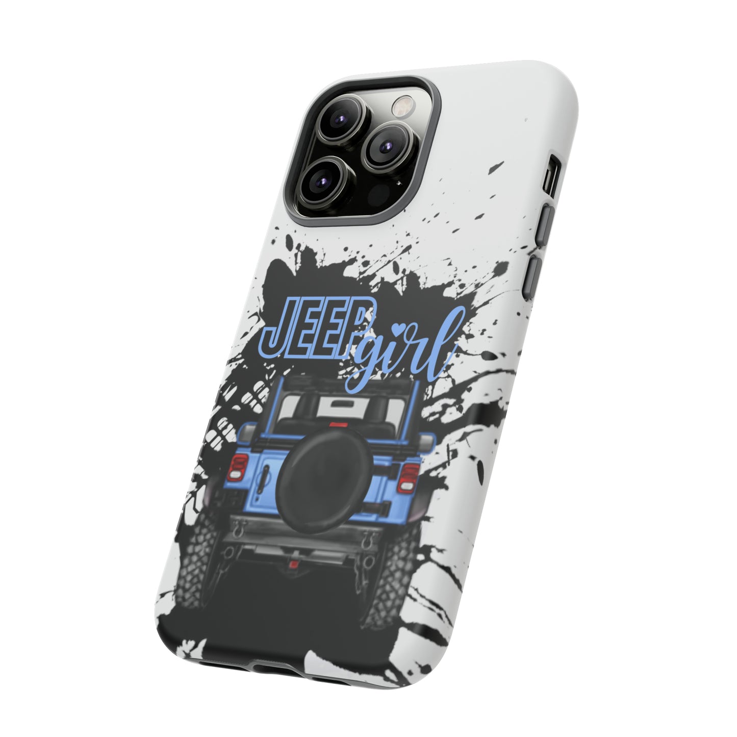 Off Road Girl Blue Tough Cases