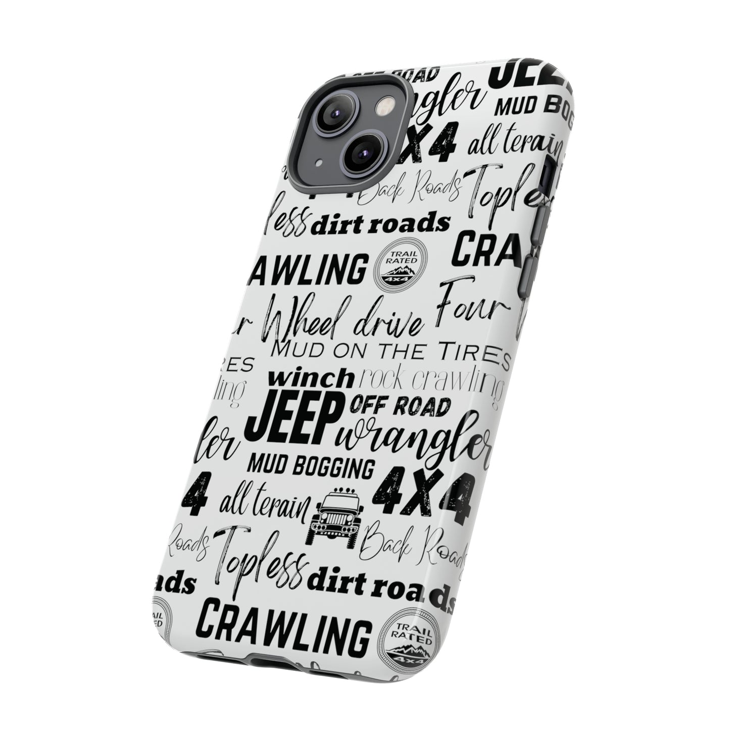 Off Road Subway Art Protective Phone Case for Iphone, Samsung and Google Phones