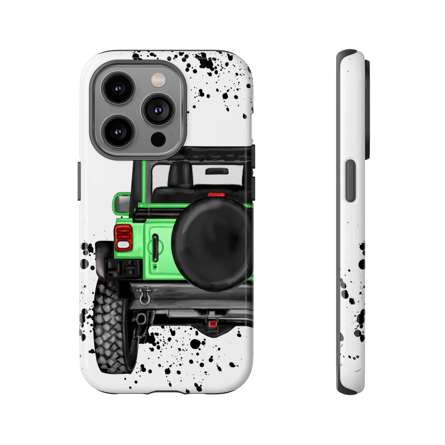 Off Road Life Green Protective Case for Iphone, Google and Samsung