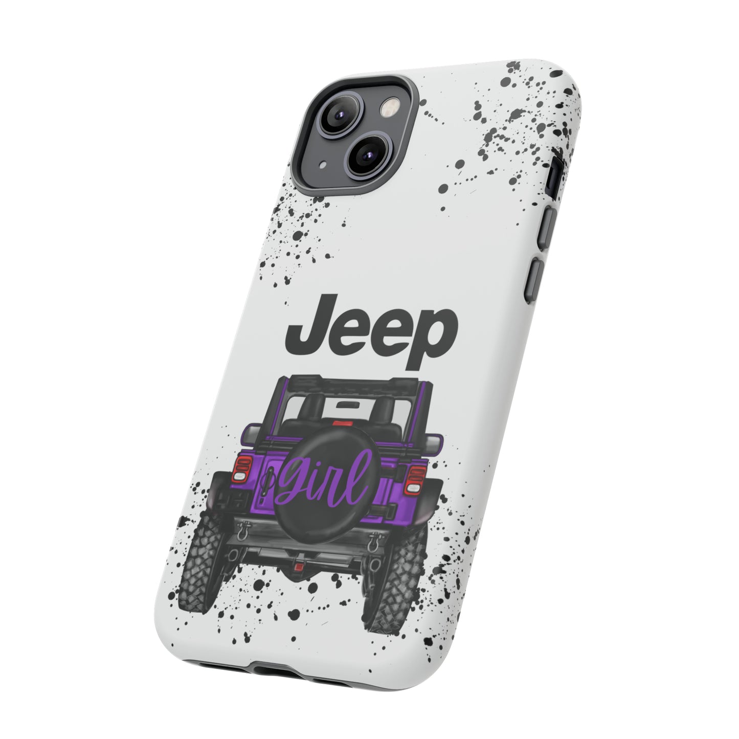 Off Road Girl Dark Purple Protective Case for Iphone, Google and Samsung Phones